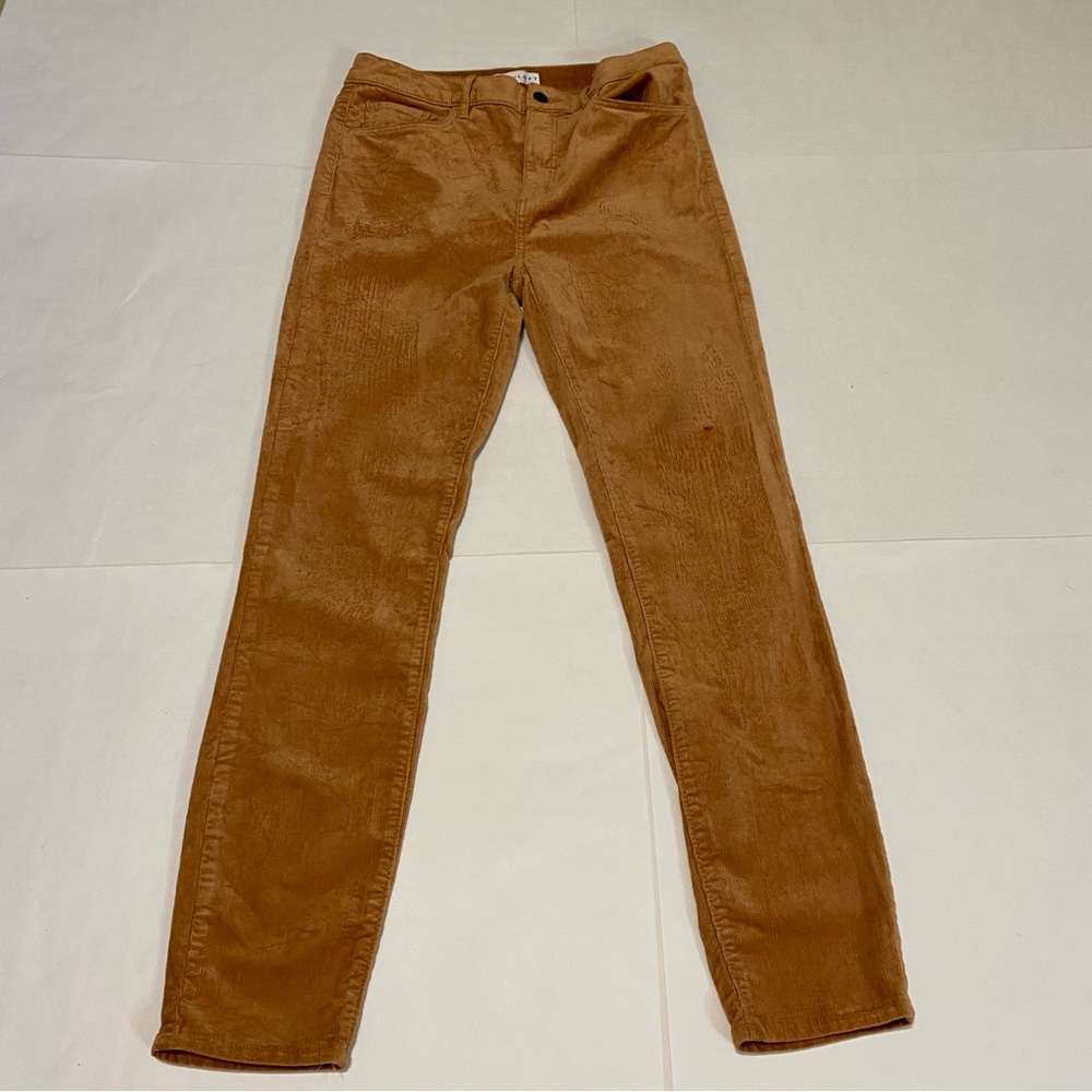 Loft Burnt Orange Corduroy Pants